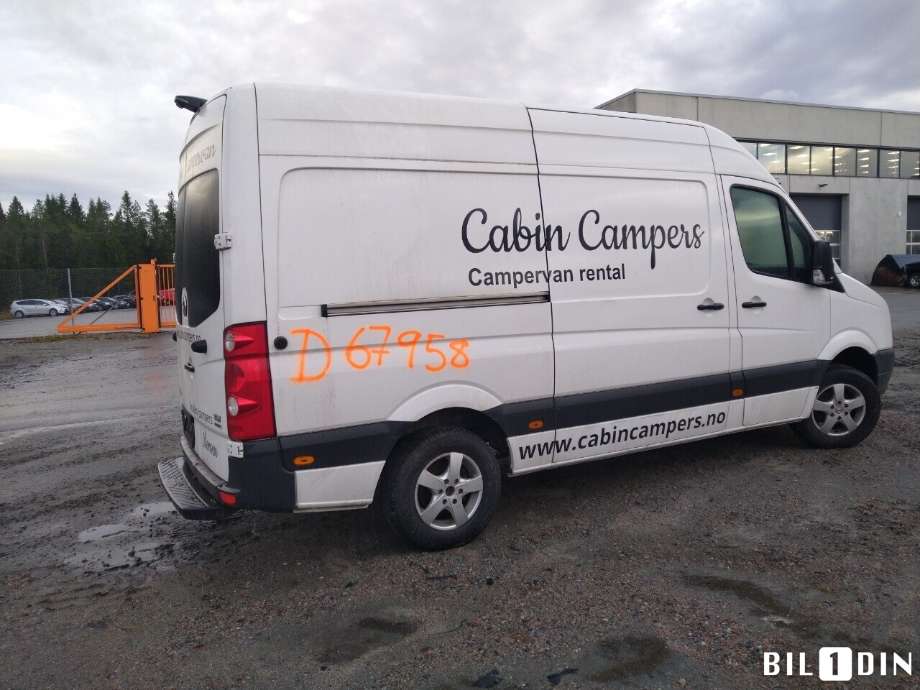 VW Crafter 2011-2016 (Type I, Fase 2) , Motorkode: CKTB, Girkassekode: 