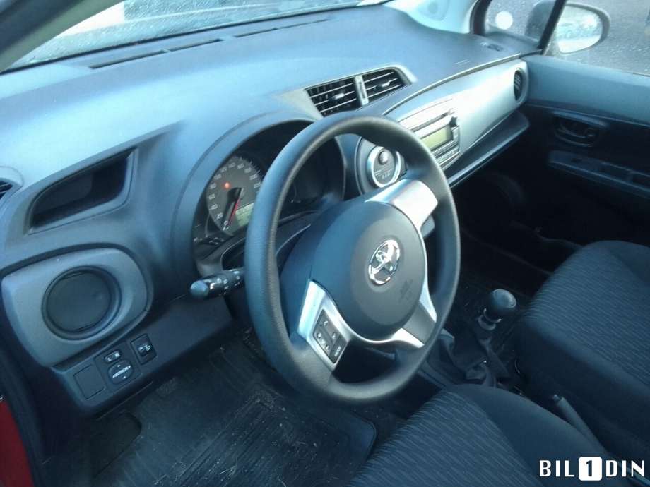 Toyota Yaris 2012-2014 (Type III, Fase 1) , Motorkode: 1NR-FE, Girkassekode: