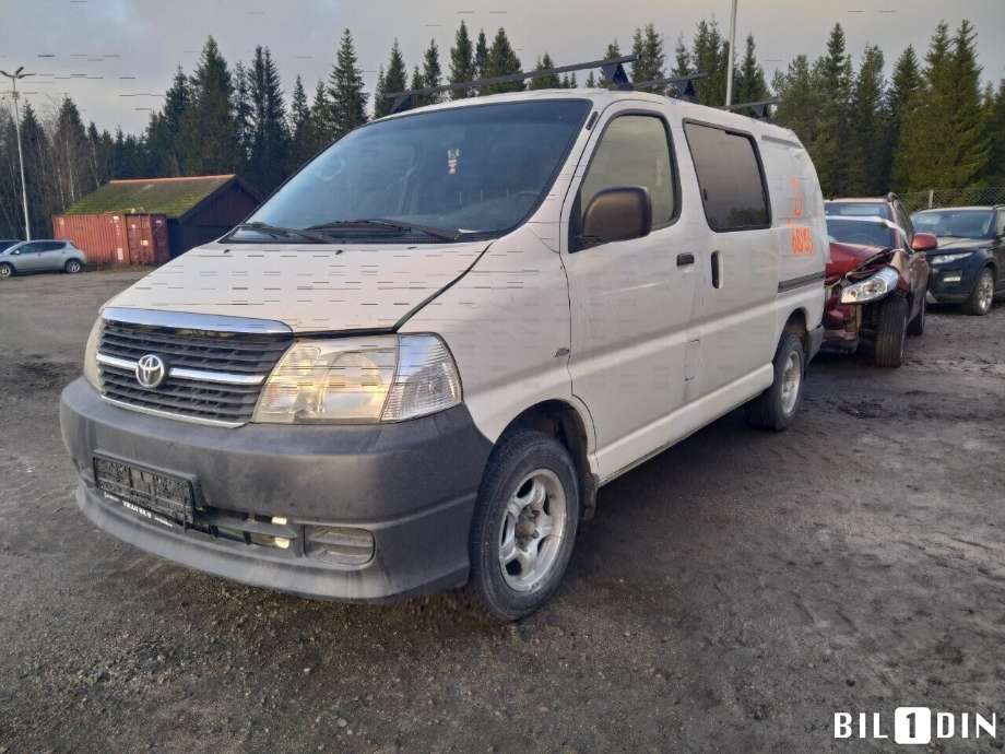 Toyota Hiace 2007-2012 (Fase 3) , Motorkode: 2KD-FTV, Girkassekode: 