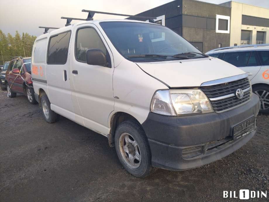 Toyota Hiace 2007-2012 (Fase 3) , Motorkode: 2KD-FTV, Girkassekode: 