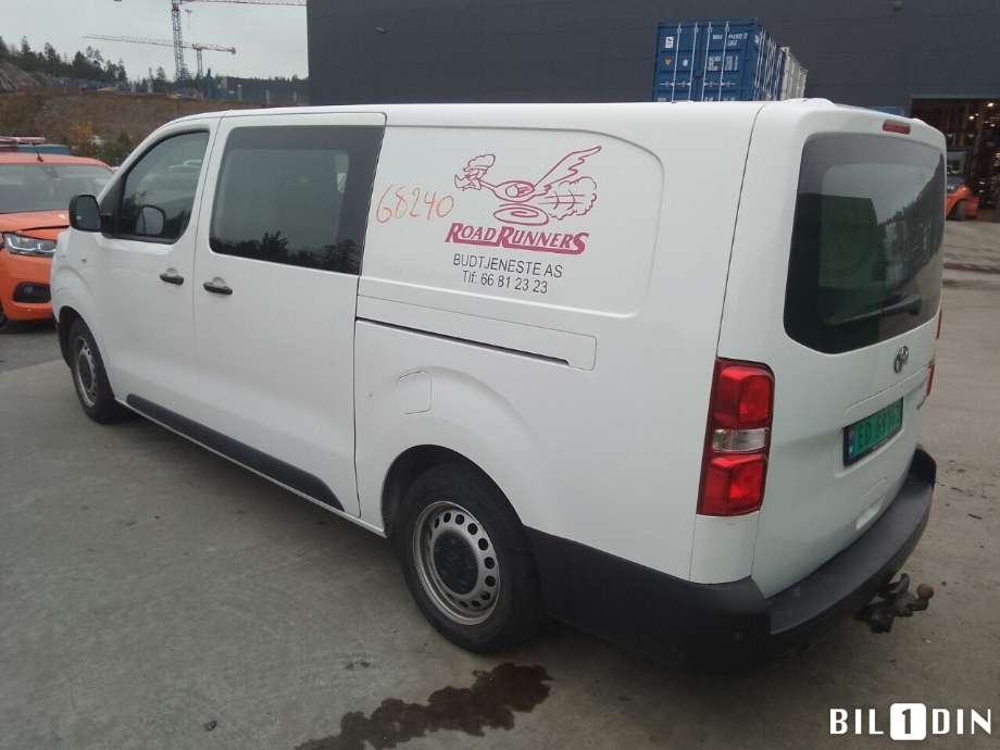 Toyota Proace 2016-->> (Type II) , Motorkode: ZKX, Girkassekode: 