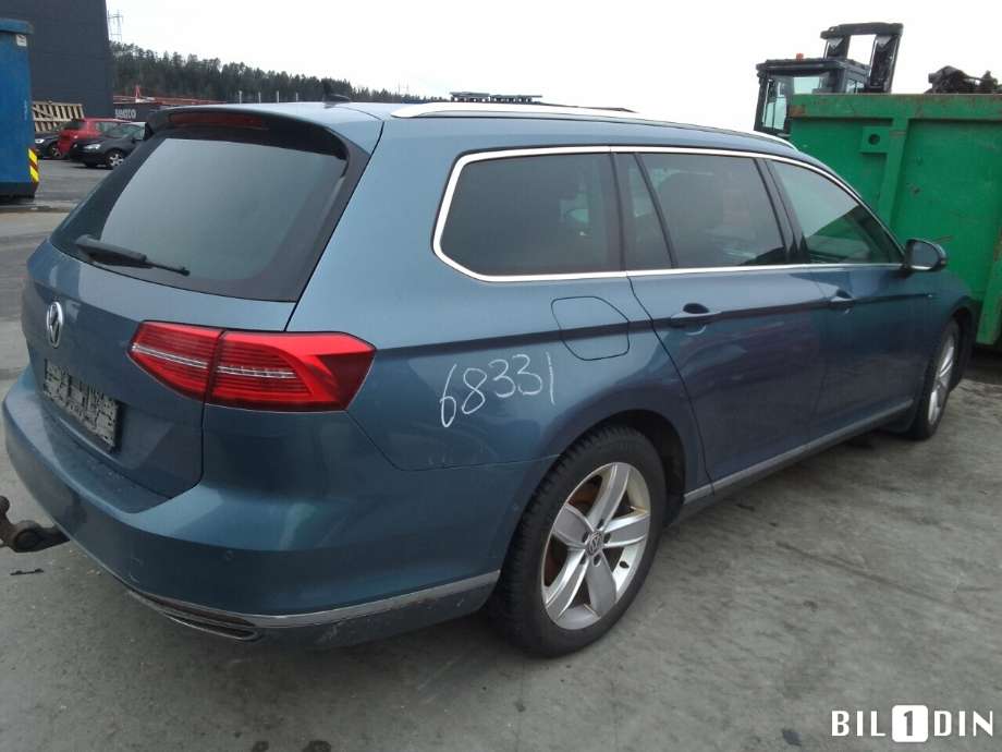 VW Passat 2015-2019 (Fase 1) (B8) (B8), Motorkode: CUKC, Girkassekode:
