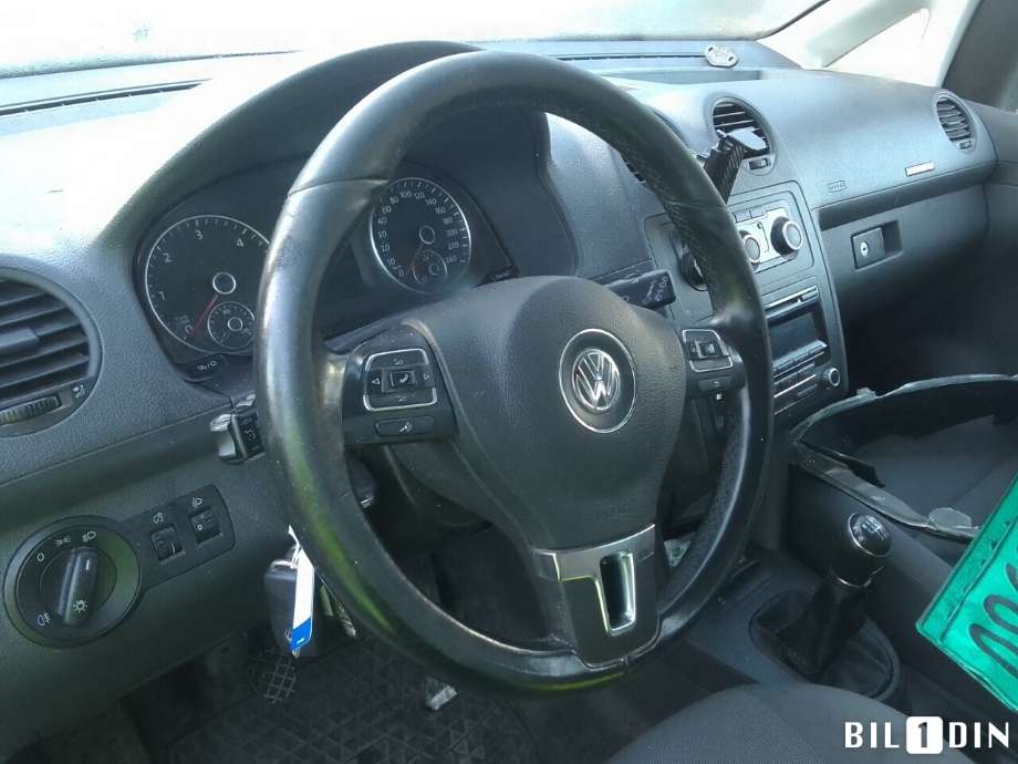 VW Caddy 2010-2015 (Type III, Fase 2) , Motorkode: CFHF, Girkassekode: 
