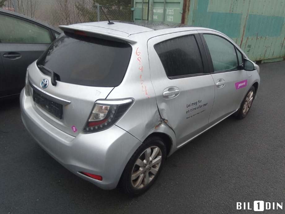 Toyota Yaris 2012-2014 (Type III, Fase 1) , Motorkode: 1NZ-FXE, Girkassekode: 
