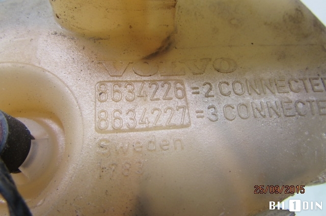 Ekspansjonstank til Volvo XC70 2001-2004 (Type I, Fase 1)  (VOLVO|8683455|8634226|)