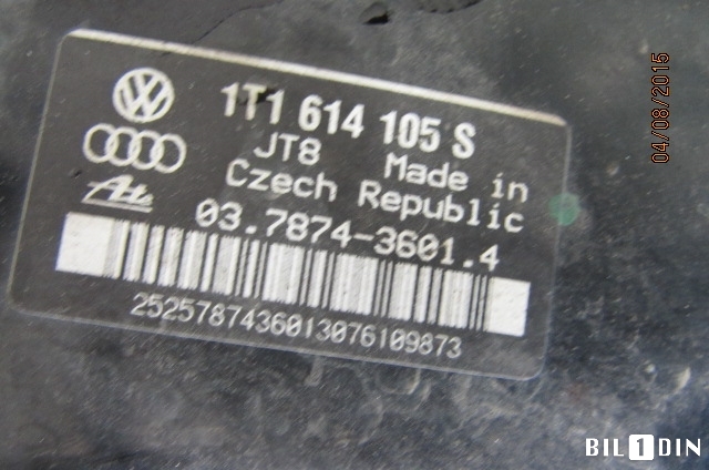 Bremsekraft-forsterker til VW Caddy 2004-2010 (Type III, Fase 1) (VOLKSWAGEN|1T1614105S|)