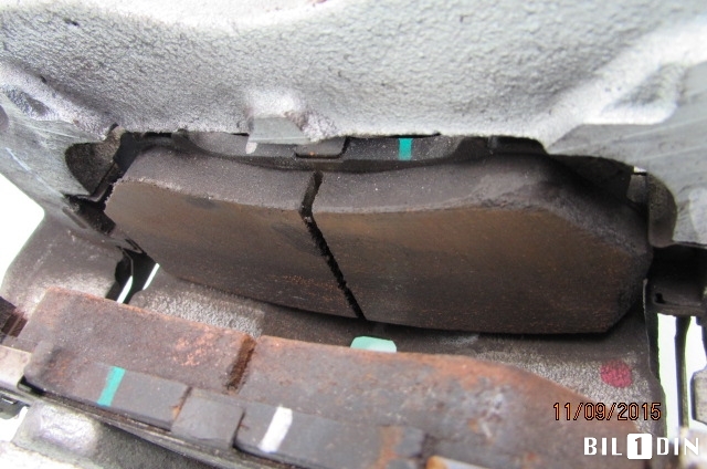 Bremsecaliper høyre foran til Nissan Qashqai 2014-2021 (Type II)  (NISSAN|410014EA0A|)