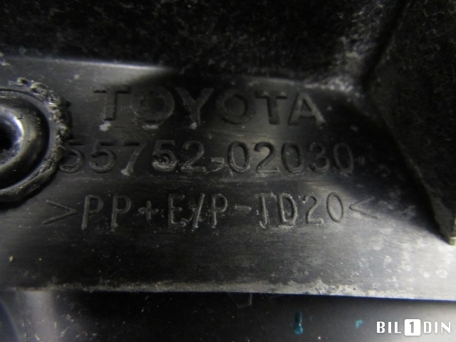 Deksel til Toyota Auris 2010-2012 (Type I, Fase 2) (TOYOTA|5578302050|5575202030|)