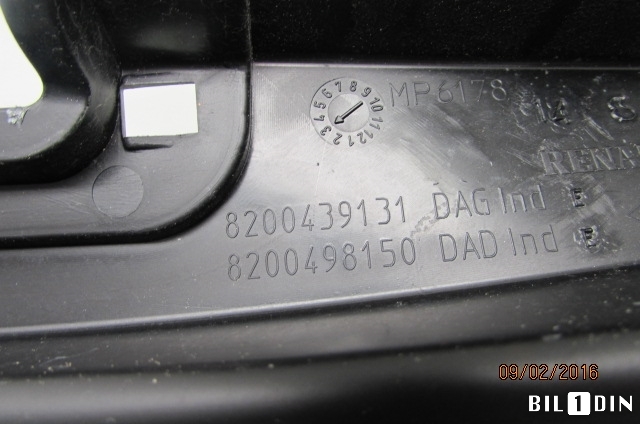 Deksel til Mercedes Citan 2012-2021 (W415) (W415) (MERCEDES||8200439131)