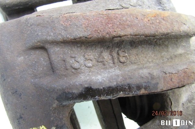 Bremsecaliper venstre foran til Jeep Cherokee 2002-2006 (Type III) (LIBERTY) (LIBERTY) (JEEP|135418|)