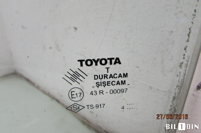 Siderute venstre bak til Toyota Verso 2004-2009 (Type II)  (TOYOTA|43R00097|)