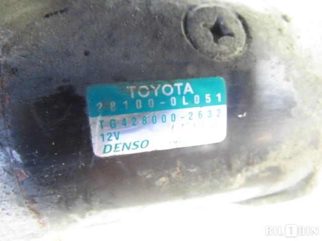 Starter diesel til Toyota Hilux 2006-2011  (TOYOTA|281000L051|TG4280002632|)