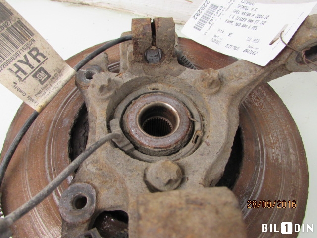 Hjulnav venstre foran til Opel Astra H 2004-2009 (OPEL|93178652|)