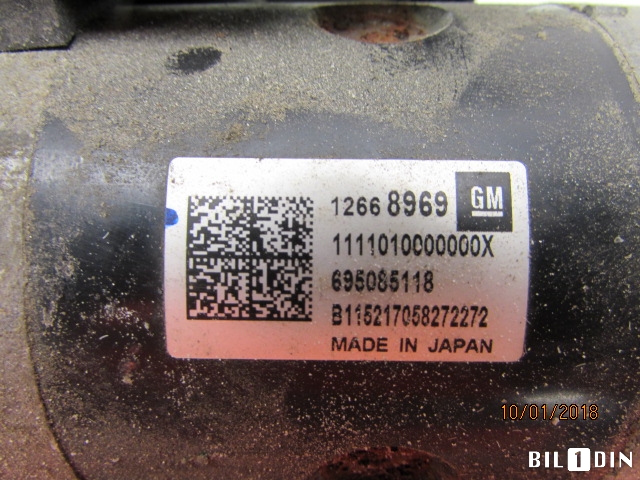 Starter til Opel Astra K 2015-->>  (695085118|12668969|)