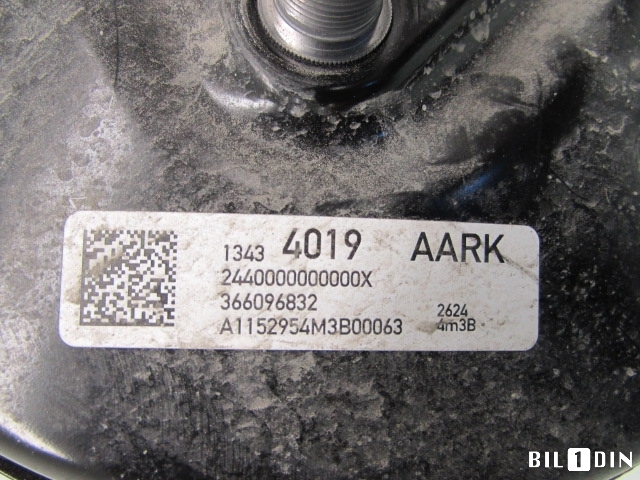 Bremsekraft-forsterker til Opel Astra K 2015-->>  (OPEL|13434019|366096832|)