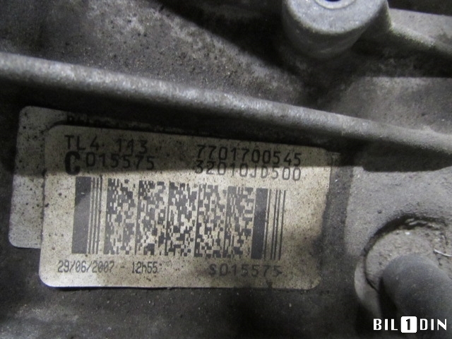 Girkasse manuell 6-trinn til Nissan Qashqai 2007-2010 (Type I, Fase 1)  (NISSAN|32010JD500|)