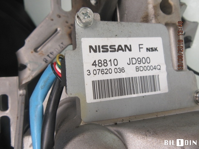 Rattaksel elektrisk servo til Nissan Qashqai 2007-2010 (Type I, Fase 1)  (NISSAN|48810JD900|)