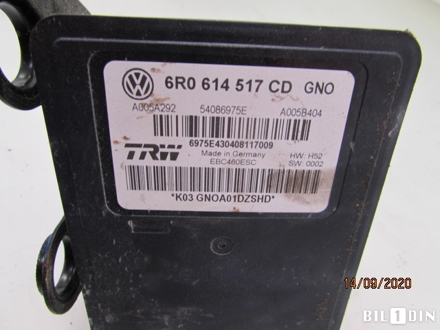ABS sentral til Škoda Rapid 2012-2019  (SKODA|6R0614517CD|)