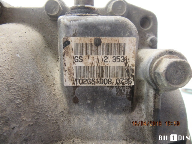 Kardang klokke bak til Mitsubishi Outlander 2007-2010 (Type II, Fase 1)  (MITSUBISHI|T02GS10080736|)
