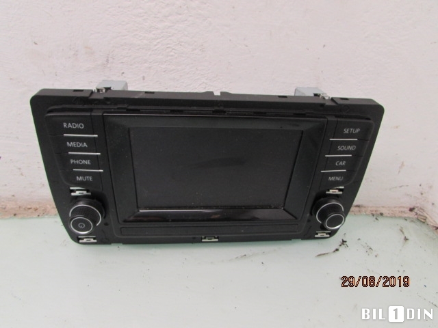 Bilstereo til VW Golf VII, 2012-2017 (Fase 1) (VOLKSWAGEN|5G0919605)