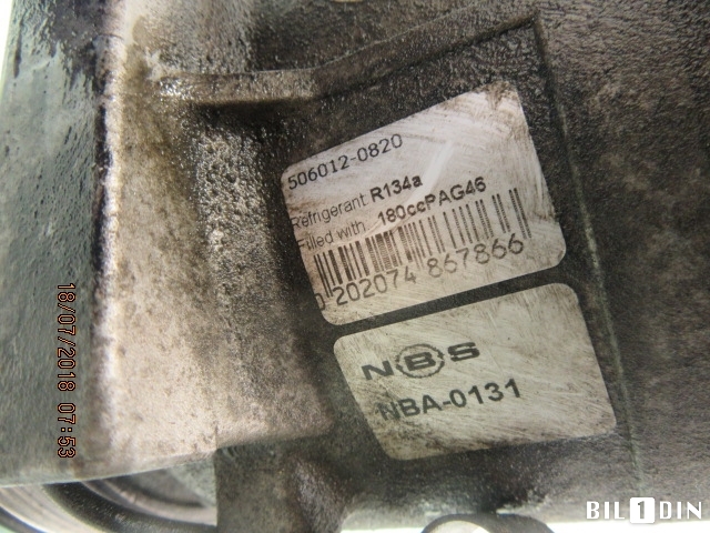 Aircondition kompressor til Volvo V70 2005-2007 (Type II, Fase 2) (VOLVO|5060120820|)