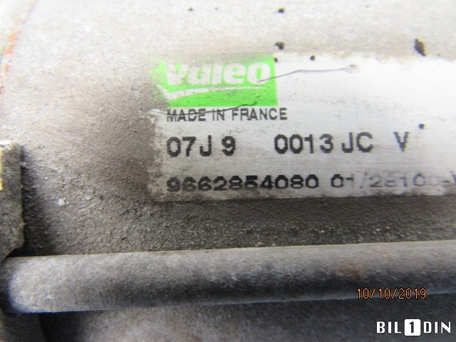 Starter diesel til Peugeot 207 2006-2012  (PEUGEOT|0013JC|)