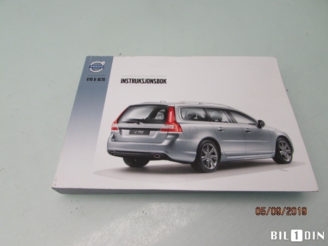 Instruksjonsbok til Volvo V70 2014-2016 (Type III, Fase 2) (VOLVO|)