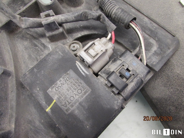 Kjølevifte til Toyota Avensis 2009-2015 (Type III, Fase 1)  (TOYOTA|167110D200|163630D130|163610N040)