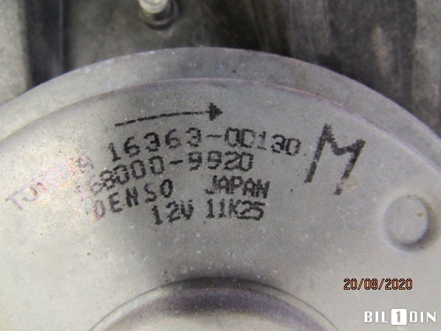 Kjølevifte til Toyota Avensis 2009-2015 (Type III, Fase 1)  (TOYOTA|167110D200|163630D130|163610N040)