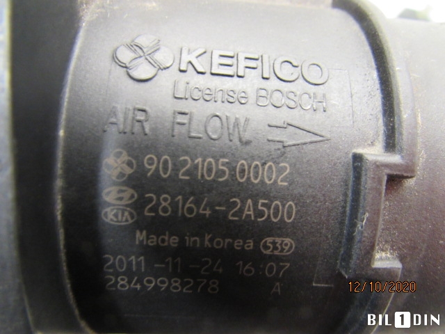 Luftmengde/luftmassemåler til Hyundai i40 2012-2017  (HYUNDAI|281642A500|9021050002|)