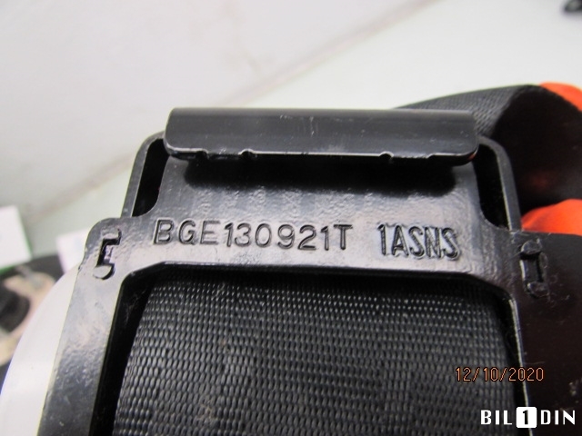 Sikkerhetsbelte bak høyre til Mazda 6 2013-2015 (Type III, Fase 1) (MAZDA|GHP957730|BGE130921T|)