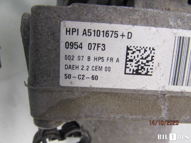 Servo pumpe elektrisk til Peugeot 508 2011-2014 (Type I, Fase 1)  (PEUGEOT|1609238580|A5101675|095407F3)