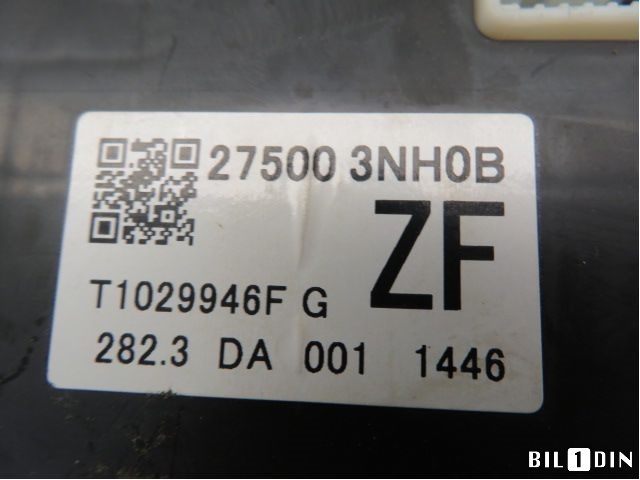 Varmeapparat betjening til Nissan Leaf 2011-2017 (Type I)  (NISSAN|275003NH0B|T1029946FG|)