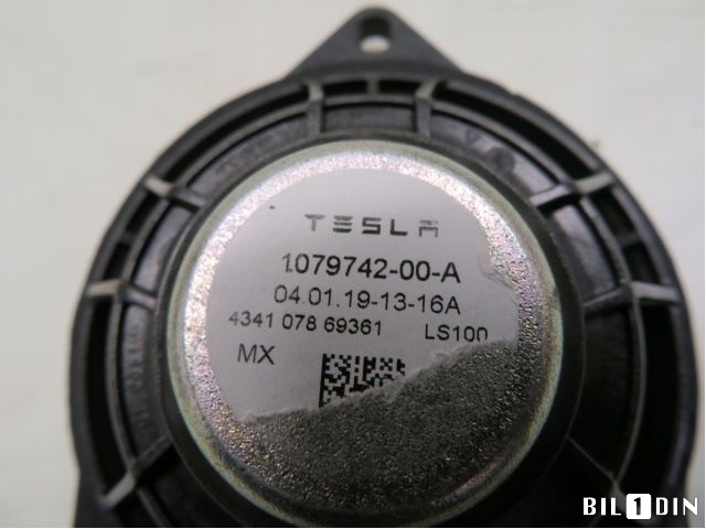Bilstereo høyttaler til Tesla Model 3 2018-2023 (Fase 1)  (TESLA|107974200A|434107869361|)