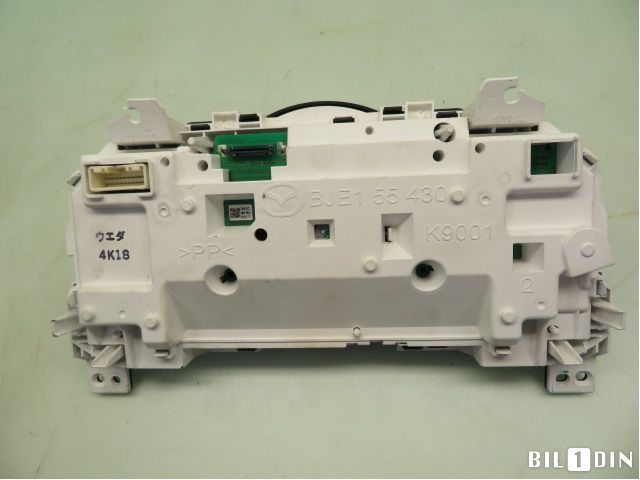 Instrumentpanel til Mazda 2 2015-2019 (Type III, Fase 1) (MAZDA|DB1M55471E|BJE355214|BJE155430)