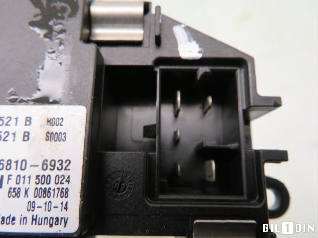 Varmeapparat motstand til Audi A4 2007-2014 (Type IV) (B8) (B8) (AUDI|8K0820521B|)