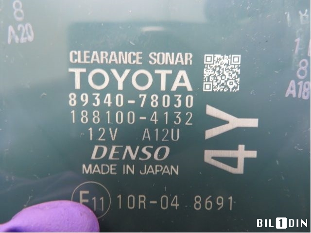 Styreenhet parkering til Lexus NX 2014-2021 (Type I) (AZ10) (AZ10) (LEXUS|8934078030|1881004132|)