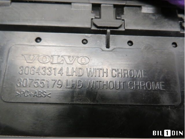 Dashbord friskluftdyse til Volvo V70 2014-2016 (Type III, Fase 2) (VOLVO|30643314|)