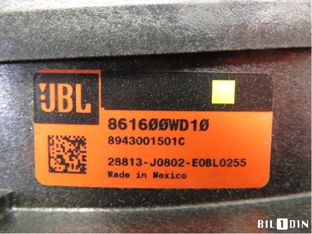 Bilstereo høyttaler til Toyota Land Cruiser 150 2014-->> (Fase 2) (TOYOTA|861600WD10|8943001501C|)