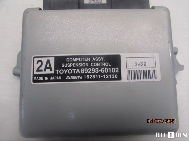 Styreenhet nivå/luftfjæring til Toyota Land Cruiser 150 2014-->> (Fase 2) (TOYOTA|8929360102|16281112130|)
