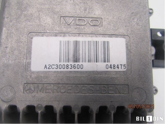 Multimedia display (MCU - Media Controller Unit) til Mercedes C-Klasse 2011-2014 (Fase 2) (W204) (W204) (MERCEDES|A1729004004|A1729008600|A2C30083600)