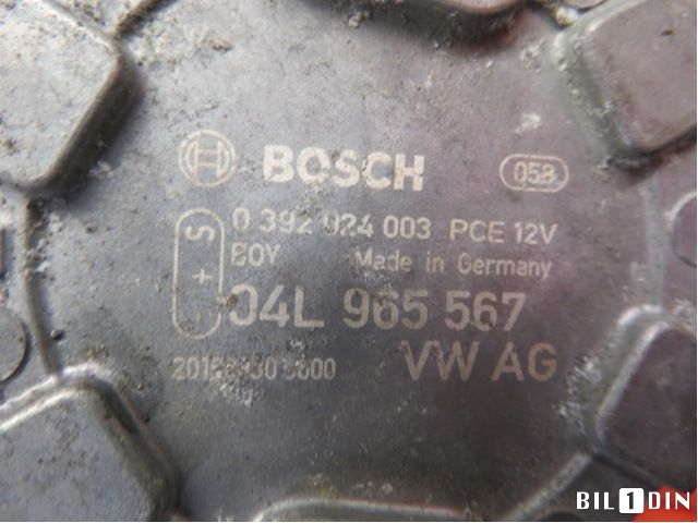 Sirkulasjonspumpe til Audi A3 2016-2020 (Type III, Fase 2)  (AUDI|04L965567|0392024003|)