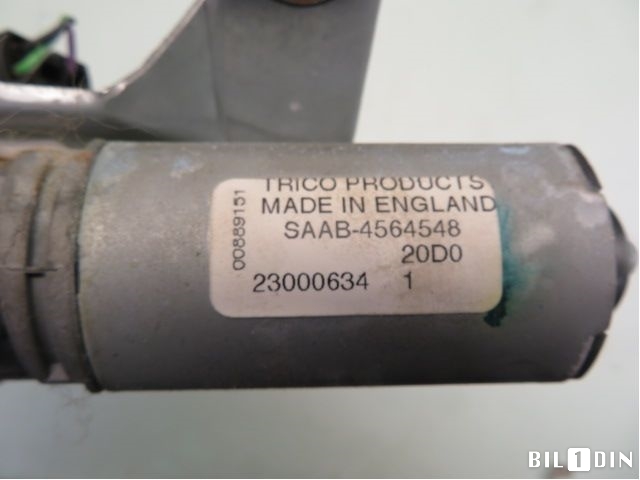 Viskermotor bakrute til Saab 9-5 1997-2001 (Type I, Fase 1)  (SAAB|4564548|23000634|5587241)