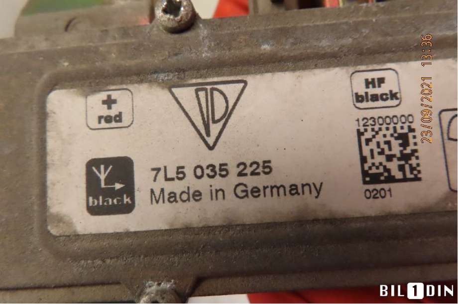 Antenne forsterker til Porsche Cayenne 2002-2006 (Fase 1) (9PA) (9PA) (PORSCHE|95564710400|7L5035225|)