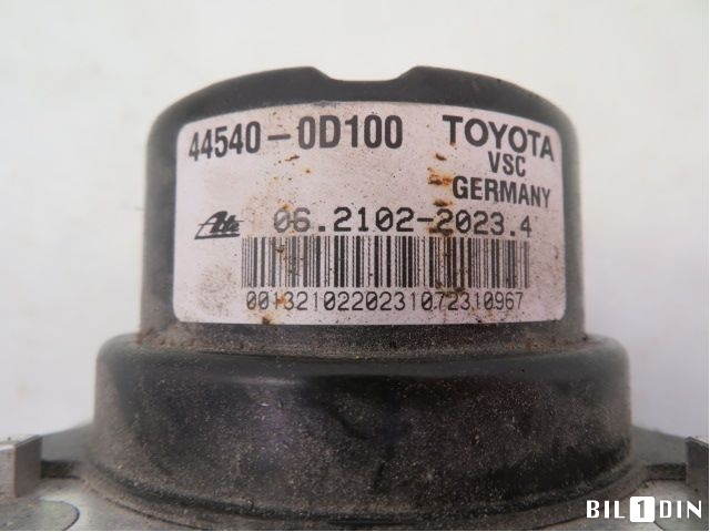 ABS sentral til Toyota Yaris 2012-2014 (Type III, Fase 1) (TOYOTA|445400D100|06210220234|)