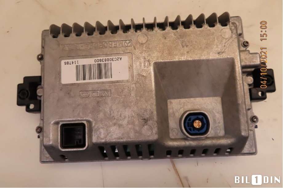 Multimedia display (MCU - Media Controller Unit) til Mercedes C-Klasse 2011-2014 (Fase 2) (W204) (W204) (MERCEDES|A1729008600|A2C30083600|A1729004004)