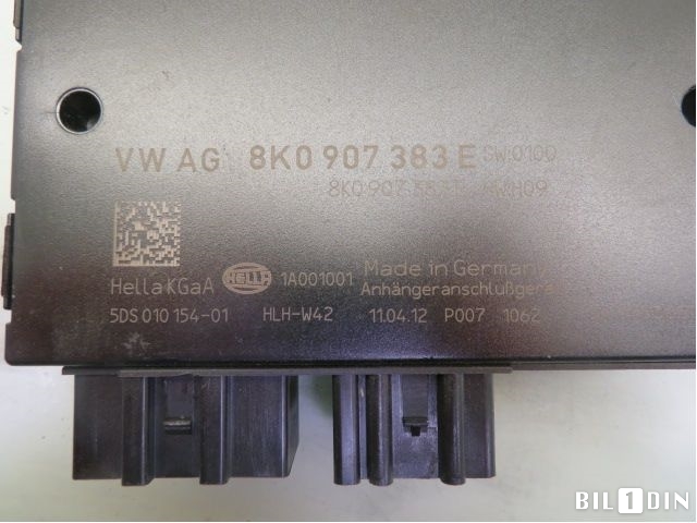 Styreenhet hengerfeste til Audi A4 2007-2014 (Type IV) (B8) (B8) (AUDI|8K0907383E|)