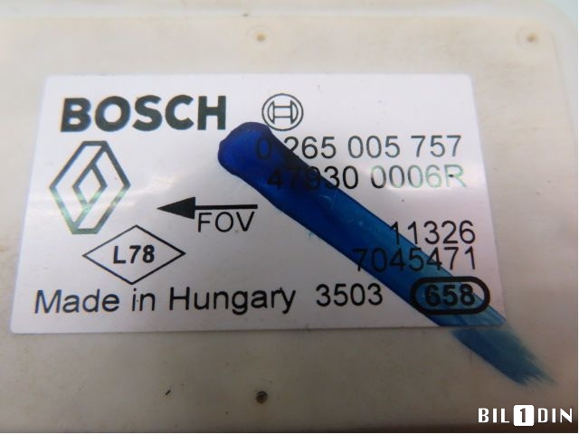 Sensor akselerasjonssensor/ESP DUO til Nissan Qashqai 2010-2014 (Type I, Fase 2)  (NISSAN|4793000Q0E|0265005757|479300006R)