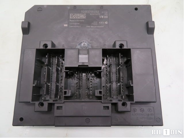 Styreenhet comfort (BCM) til Audi A3, 2012-2016 (Type III, Fase 1)  (AUDI|5Q0937084AA)