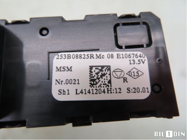 Bryter diverse til Renault Zoe 2013-2019 (Fase 1)  (RENAULT|253B08825R|)